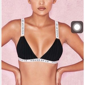 House of CB ribbed bralette